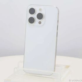 ソフマップ 〔中古品〕 iPhone15 Pro 512GB ホワイトチタニウム MTUJ3J／A SIMフリー【198】