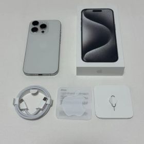 【美品】Apple iPhone 15 Pro 本体 128GB