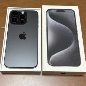 iPhone 15 Pro 256GB ブラックチタニウム