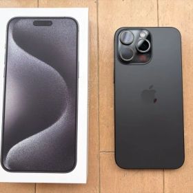 iPhone 15 pro MAX Black Titanium 256GB