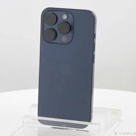 ソフマップ 〔中古品〕 iPhone15 Pro 256GB ブルーチタニウム MTUG3J／A SIMフリー【377】