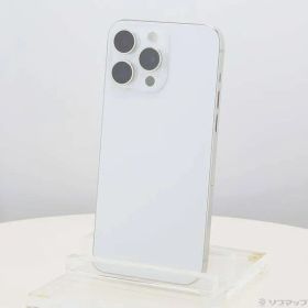 ソフマップ 〔中古品〕 iPhone15 Pro Max 1TB ホワイトチタニウム MU703J／A SIMフリー【198】