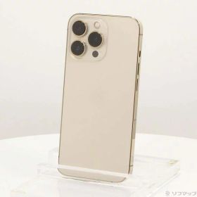 【中古】Apple(アップル) iPhone13 Pro 1TB ゴールド MLV43J／A SIMフリー 【262-ud】