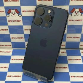 【中古】iPhone15 Pro 256GB ブルーチタニウム MTUG3J/A SoftBank版SIMフ