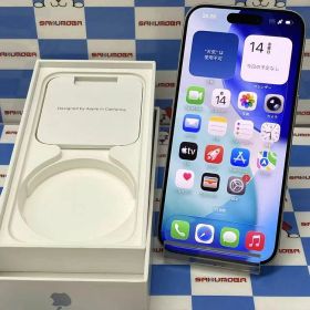 【中古】iPhone15 Pro 128GB ホワイトチタニウム MTU83J/A Apple版SIMフリー
