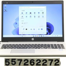 hp ProBook 450 G6 Core i3 8145U 2.1GHz/8GB/256GB(SSD)/15.6W/FWXGA(1366x768)/Win11 【557262272】