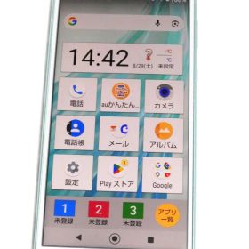 SHARP AQUOS sense2 グリーン SHV43 au KDDI