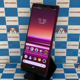 【中古】即日発送可Xperia 5 64GB Red 901SO SoftBank版SIMフリー