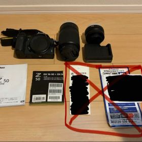 【シャッター3658枚】Nikon Z 50 ダブルズームキット 本体