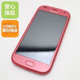 新品同様 F-42A らくらくスマートフォン ピンク 即日発送 スマホ 白ロム 富士通 土日祝発送OK