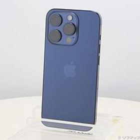 〔中古品〕 iPhone15 Pro 1TB ブルーチタニウム MTUU3J／A SIMフリー ［6.1インチ有機EL／Apple A17 Pro／RAM:8GB／ナノSIM］〔中古品〕 iPhone15 Pro 1TB ブルーチタニウム MTUU3J／A SIMフリー ［6.1インチ有機EL／Apple A17 Pro／RAM:8GB／ナノSIM］
