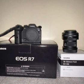 Canon EOS R7 + SIGMA 18-50mm F2.8 DC DN