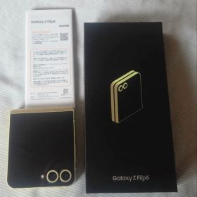 超美品✨国内版✨2ヶ月弱使用のみ✨Galaxy Z Flip6 本体 イエロー