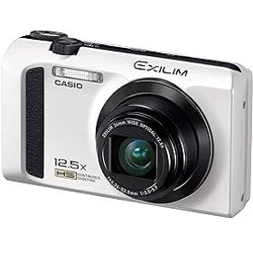【中古】CASIO デジタルカメラ EXILIM 1610万画素 光学ズーム12.5倍 EX-ZR300WE
