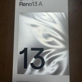 OPPO Reno13 A 本体 チャコールグレー ※初期傷あり