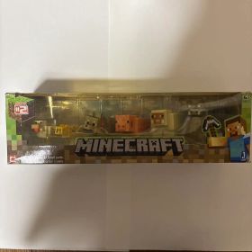 Minecraft アクションフィギュア アニマル6パックセット