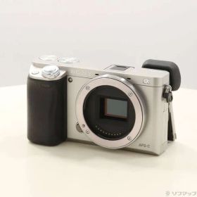 ソフマップ 〔中古品〕 α6000 ボディ シルバー ILCE-6000【349】