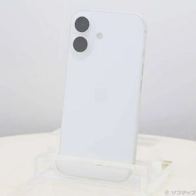 ソフマップ 〔中古品〕 iPhone16 128GB ホワイト MYDR3J／A SIMフリー【349】