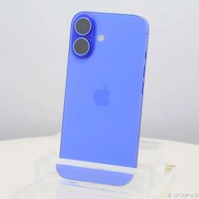 ソフマップ 〔中古品〕 iPhone16 128GB ウルトラマリン MYDU3J／A SIMフリー【349】