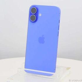 ソフマップ 〔中古品〕 iPhone16 Plus 128GB ウルトラマリン MXVE3J／A SIMフリー【198】