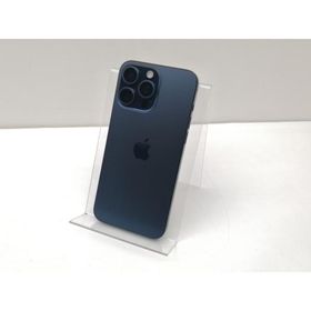 【中古】Apple 国内版 【SIMフリー】 iPhone 15 Pro Max 256GB ブルーチタニウム MU6T3J/A【仙台イービーンズ】保証期間１ヶ月【ランクB】