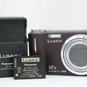 【返品保証】 パナソニック Panasonic LUMIX DMC-TZ7 12x ブラウン 付属品多数 コンパクトデジタルカメラ e18058
