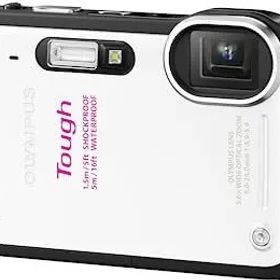 【中古-非常に良い】OLYMPUS デジタルカメラ TG-620 1200万画素 5m防水 裏面照射型CMOS 広角28mm ホワイト TG-620 WHT