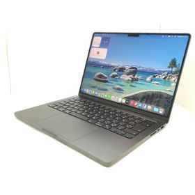 【中古】Apple MacBook Pro 14インチ M4(CPU:10C/GPU:10C) 16GB/512GB スペースブラック MW2U3J/A(14インチ,M4,2024)【静岡】保証期間１ヶ月【ランクA】