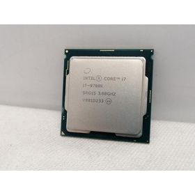 【中古】Intel Core i7-9700K (3.6GHz/TB:4.9GHz/SRG15/R0) BOX LGA1151/8C/8T/L3 12M/UHD630/TDP95W【仙台駅東口】保証期間１週間