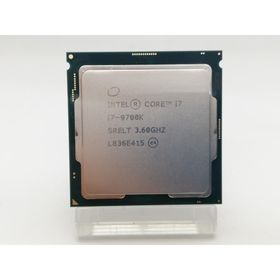【中古】Intel Core i7-9700K (3.6GHz/TB:4.9GHz/SRELT/P0) BOX LGA1151/8C/8T/L3 12M/UHD630/TDP95W【秋葉2号】保証期間１週間