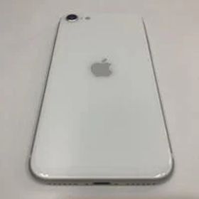 中古 【au】Apple iPhoneSE 4.7インチ (第2世代/2020) 64GB (ホワイト) MHGQ3J/A 新パッケージ版 146172 状態： B:良品
