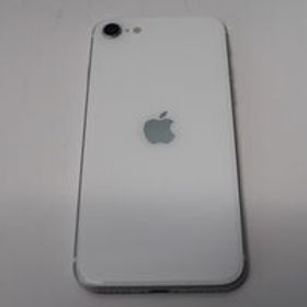 中古 【SIMロック解除済み】【docomo】Apple iPhoneSE 4.7インチ (第2世代/2020) 64GB (ホワイト) MX9T2J/A 155496 状態： A:美品