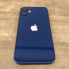 中古 Apple iPhone12 mini 5.4インチ 64GB (ブルー) 国内版SIMロックフリー MGAP3J/A 144003 状態： C:並品