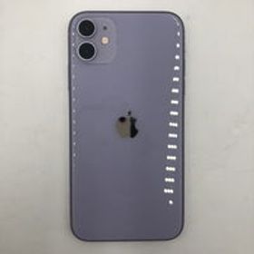 中古 【SoftBank】 Apple iPhone11 6.1インチ 128GB (パープル) MWM52J/A 140622 状態： C:並品