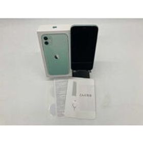 中古 【au】 Apple iPhone11 6.1インチ 128GB (グリーン) MWM62J/A 140602 状態： C:並品