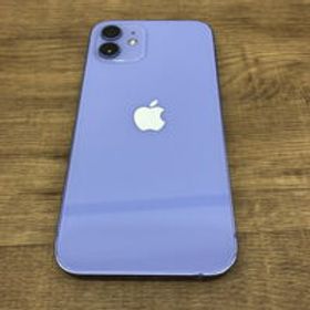 中古 【SIMロック解除済み】【SoftBank】Apple iPhone12 6.1インチ 64GB (パープル) MJNH3J/A 155814 状態： C:並品