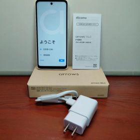【充電器付】arrows We3 F-52G ホワイト 本体