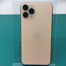 中古 【SIMロック解除済み】【au】 Apple iPhone11 Pro 512GB (ゴールド) MWCF2J/A 155447【6/11値下げ!】 状態： C:並品