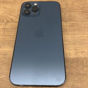 中古 Apple iPhone12 Pro Max 6.7インチ 256GB (パシフィックブルー) 国内版SIMロックフリー MGD23J/A 144068【6/11値下げ!】 状態： C:並品