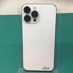中古 【docomo版SIMフリー】Apple iPhone13 Pro Max 6.7インチ 256GB シルバー MLJ93J/A 147519【6/11値下げ!】 状態： A:美品