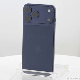 (中古)Apple iPhone17 Pro Max 256GB ディープブルー MFYA4J/A SIMフリー(258-ud)