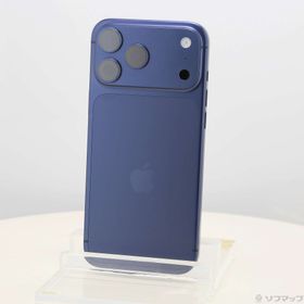 (中古)Apple iPhone17 Pro Max 512GB ディープブルー MFYE4J/A SIMフリー(258-ud)