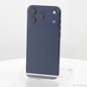 (中古)Apple iPhone17 Pro Max 256GB ディープブルー MFYA4J/A SIMフリー(349-ud)
