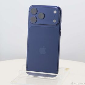 (中古)Apple iPhone17 Pro Max 1TB ディープブルー MFYH4J/A SIMフリー(258-ud)