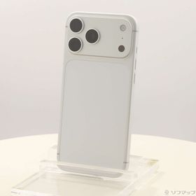 (中古)Apple iPhone17 Pro Max 512GB シルバー MFYC4J/A SIMフリー(269-ud)