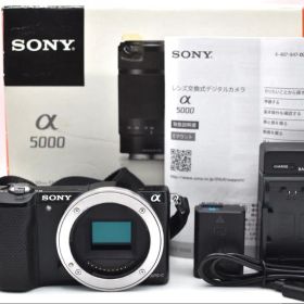 《ほぼ新品》 ソニー α5000 ILCE-5000 ボディ s数8200回