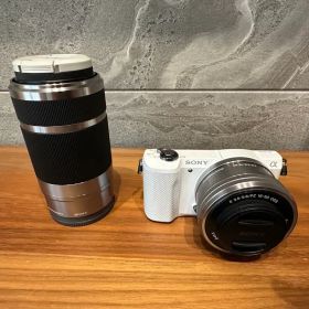 SONY α5000 パワーズームレンズキット ホワイト 本体