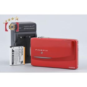 【中古】FUJIFILM 富士フイルム FINEPIX Z950EXR レッド コンパクトデジタルカメラ
