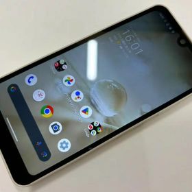 セイモバイル★【中古Bランク】SIMフリー Y!mobile AQUOS wish2 A204SH アイボリー 白ロム