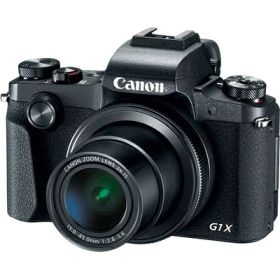 【中古】（新古品） Canon コンパクトデジタルカメラ PowerShot G1 X Mark III ブラック APS-Cセンサー/F2.8レンズ/EVF内蔵 PSG1XMARKIII